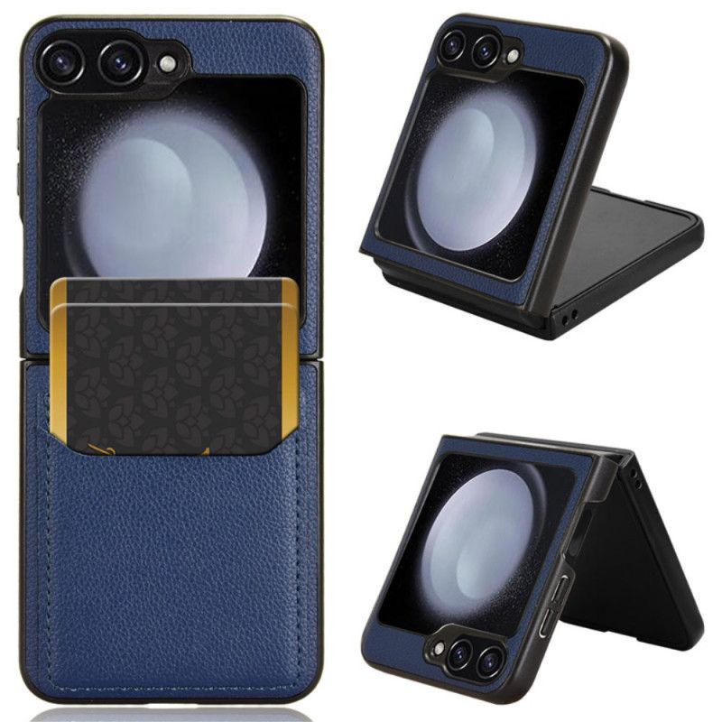 Futerały Samsung Galaxy Z Flip 7 Fe Etui Na Telefon Etui Na Karty Z Teksturą Liczi