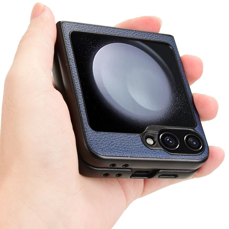 Futerały Samsung Galaxy Z Flip 7 Fe Etui Na Telefon Etui Na Karty Z Teksturą Liczi