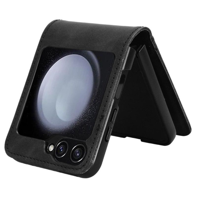 Futerały Samsung Galaxy Z Flip 7 Fe Etui Na Telefon Etui Na Karty Ze Skóry