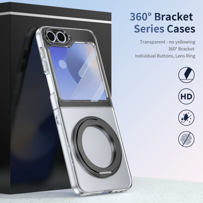 Futerały Samsung Galaxy Z Flip 7 Fe Etui Na Telefon Magnetyczna Podstawka I Folia Ochronna Na Ekran Hd