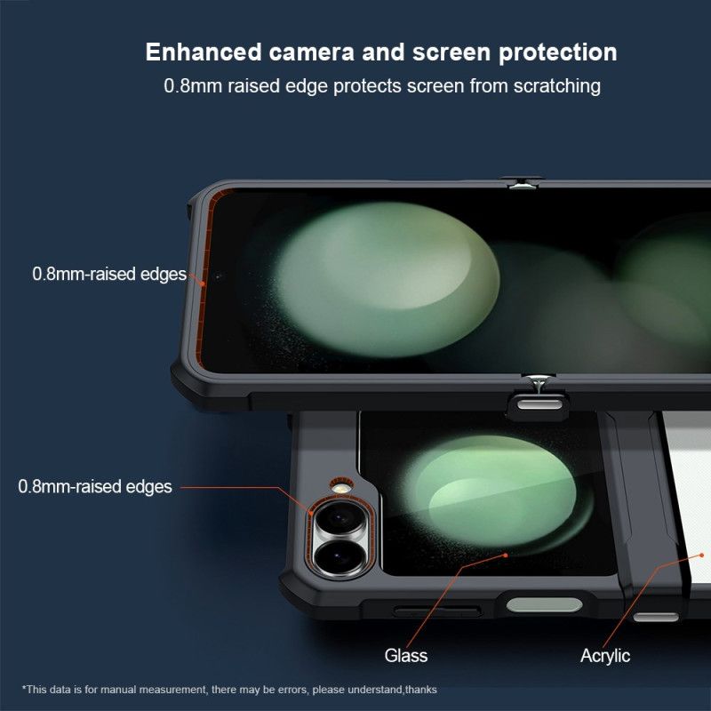 Futerały Samsung Galaxy Z Flip 7 Fe Etui Na Telefon Mała Tylna Folia Ochronna Xundd