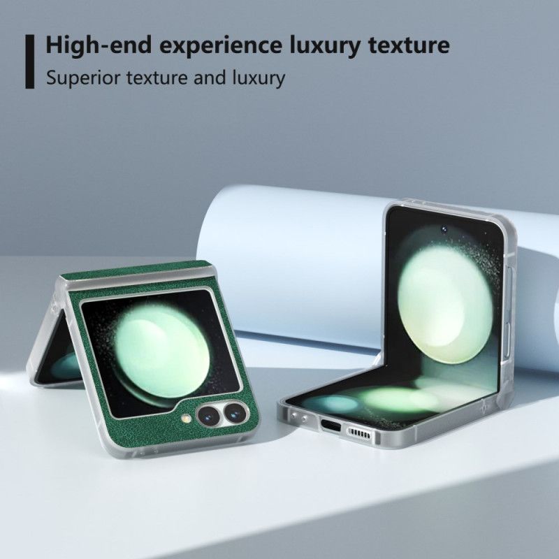 Futerały Samsung Galaxy Z Flip 7 Fe Etui Na Telefon Matowa Skóra Efekt