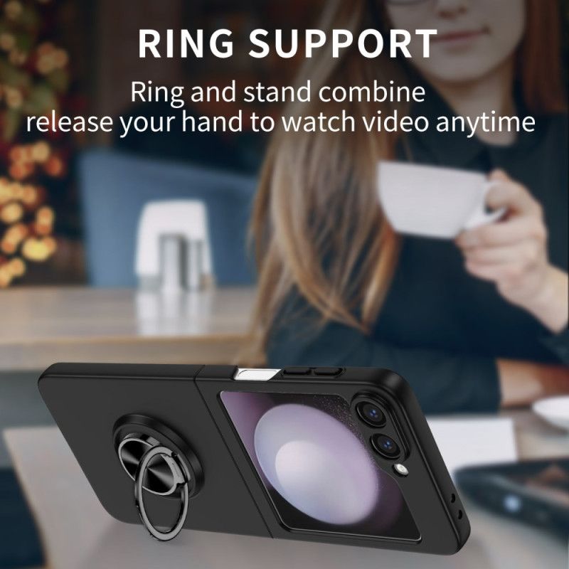 Futerały Samsung Galaxy Z Flip 7 Fe Etui Na Telefon Obrotowy Pierścień