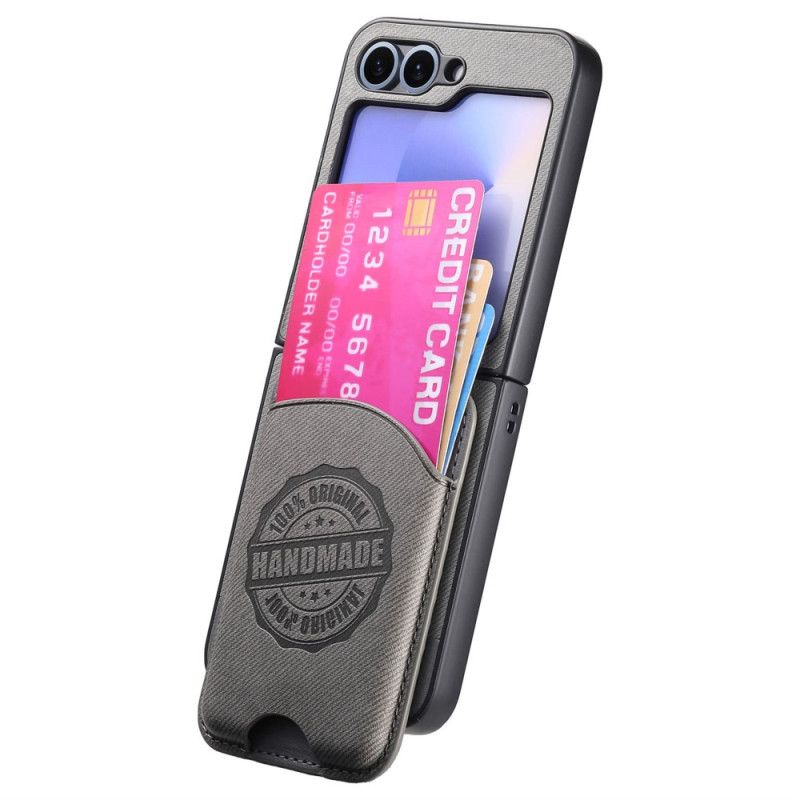 Futerały Samsung Galaxy Z Flip 7 Fe Etui Na Telefon Odłączany Uchwyt Na Karty Z Magsafe Kompatybilny Z Magsafe