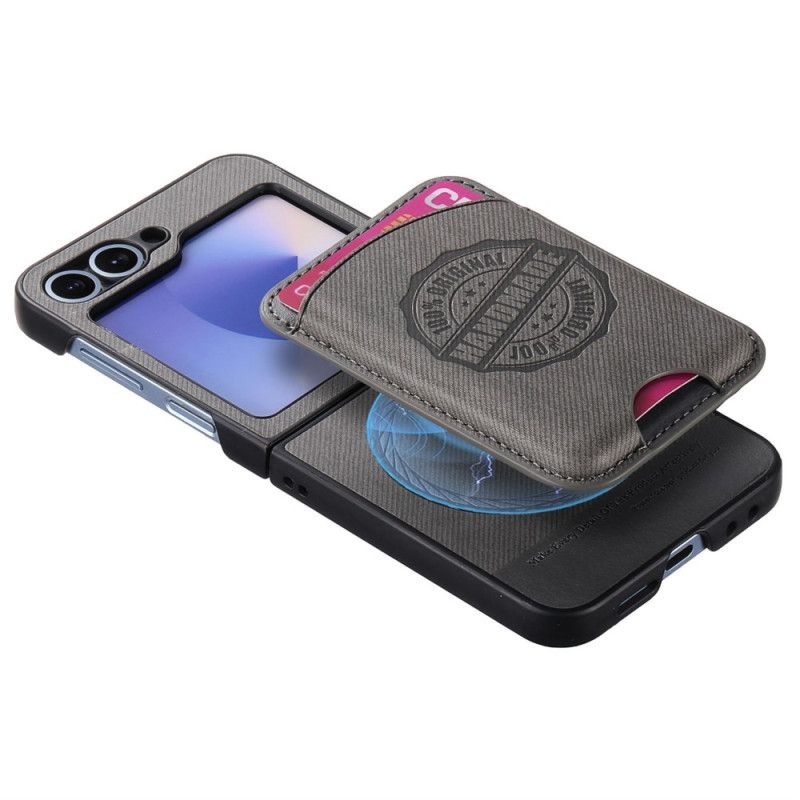 Futerały Samsung Galaxy Z Flip 7 Fe Etui Na Telefon Odłączany Uchwyt Na Karty Z Magsafe Kompatybilny Z Magsafe