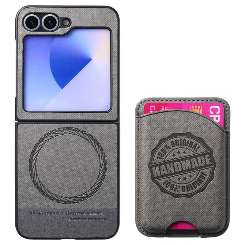 Futerały Samsung Galaxy Z Flip 7 Fe Etui Na Telefon Odłączany Uchwyt Na Karty Z Magsafe Kompatybilny Z Magsafe