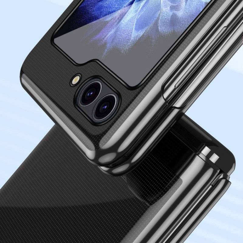 Futerały Samsung Galaxy Z Flip 7 Fe Etui Na Telefon Przezroczysty Wzór I Metaliczny Efekt