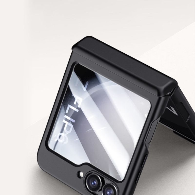 Futerały Samsung Galaxy Z Flip 7 Fe Etui Na Telefon Szkło Hartowane Do Tylnej CZęści Zawiasu I Folia Ochronna Na Ekran