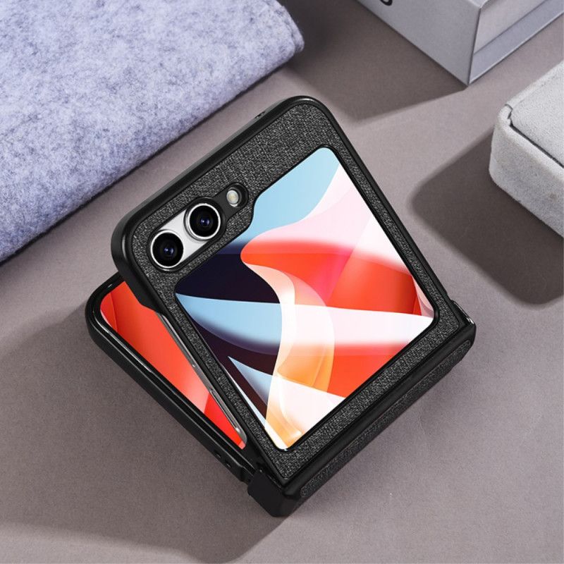 Futerały Samsung Galaxy Z Flip 7 Fe Etui Na Telefon Tekstura Tkaniny