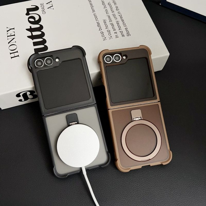 Futerały Samsung Galaxy Z Flip 7 Fe Etui Na Telefon Wbudowany Magnetyczny Stojak