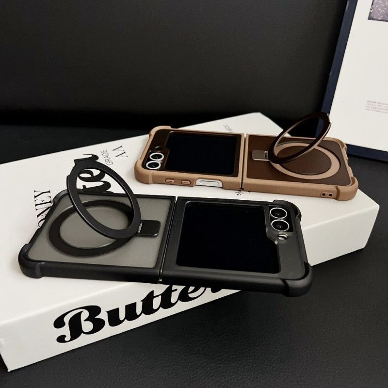 Futerały Samsung Galaxy Z Flip 7 Fe Etui Na Telefon Wbudowany Magnetyczny Stojak