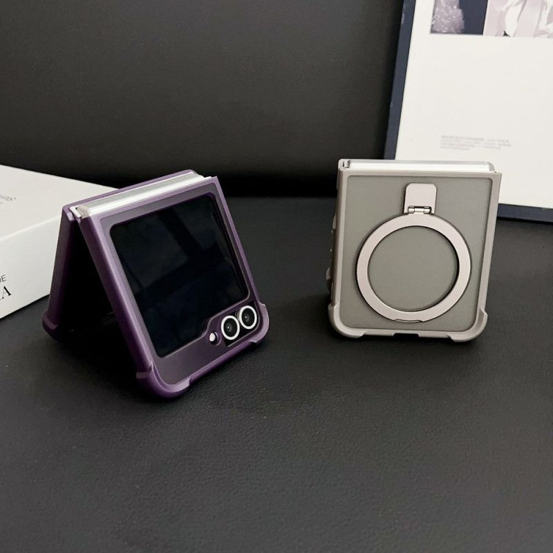 Futerały Samsung Galaxy Z Flip 7 Fe Etui Na Telefon Wbudowany Magnetyczny Stojak