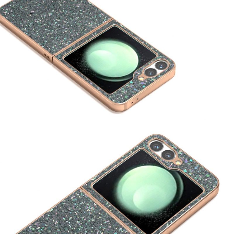 Futerały Samsung Galaxy Z Flip 7 Fe Etui Na Telefon Wzór Z Brokatem