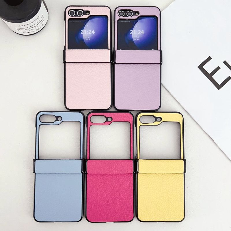 Futerały Samsung Galaxy Z Flip 7 Fe Etui Na Telefon Wzór Liczi