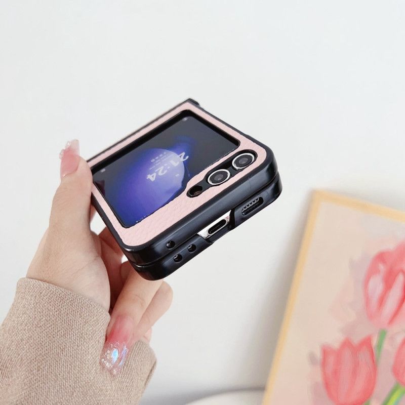 Futerały Samsung Galaxy Z Flip 7 Fe Etui Na Telefon Wzór Liczi