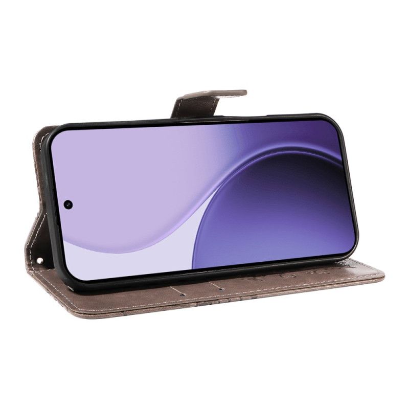 Etui Folio Do Oppo Reno 14f 5g Olbrzymie Motyle