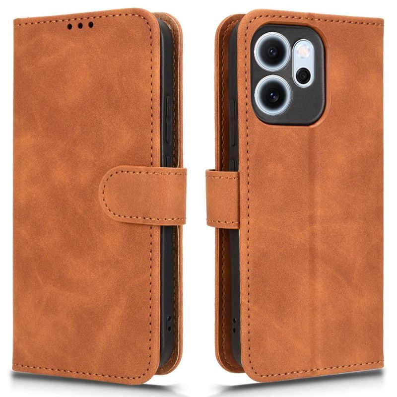 Etui Folio Oppo Reno 14f 5g Efekt Zamszu