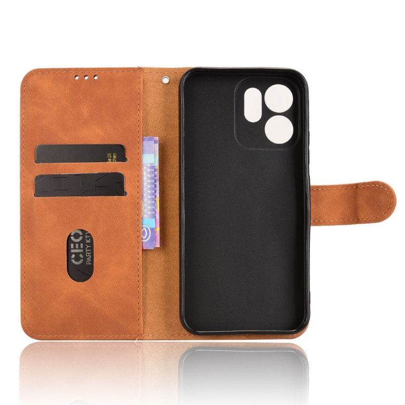 Etui Folio Oppo Reno 14f 5g Efekt Zamszu