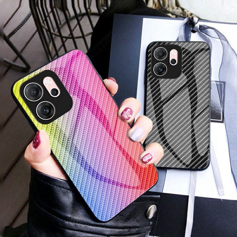 Etui Oppo Reno 14f 5g Szkło Hartowane Z Włókna Węglowego Etui Ochronne