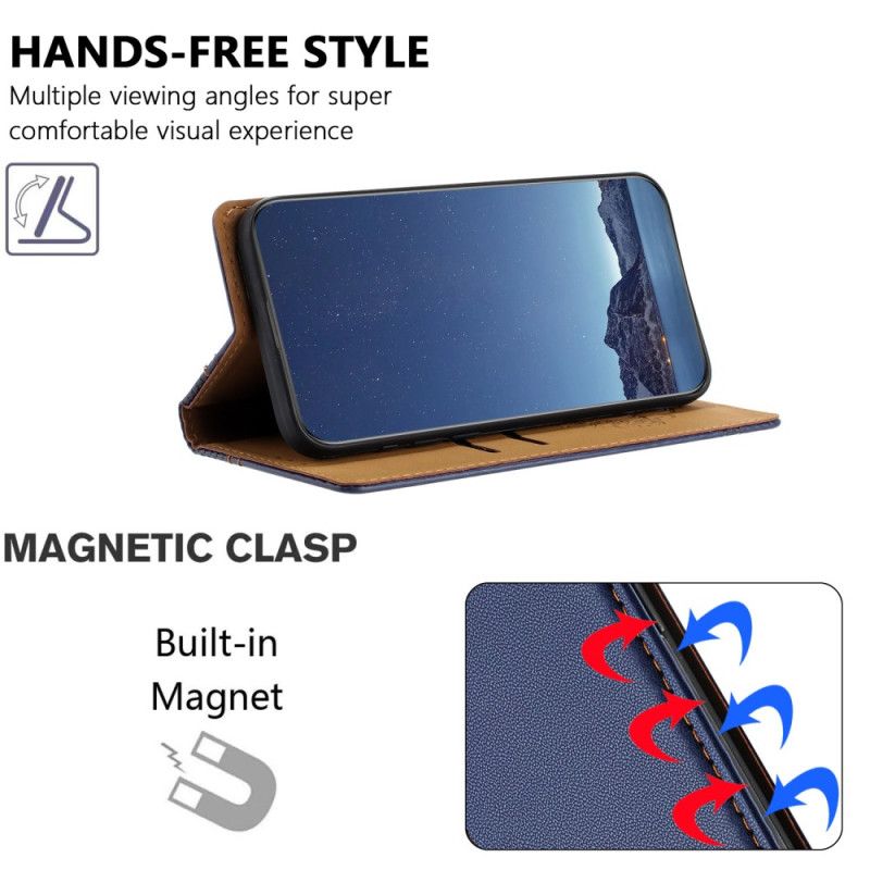 Flip Kotelot Oppo Reno 14f 5g Szycie Etui Ochronne