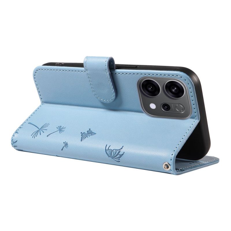 Obudowa Oppo Reno 14f 5g Etui Na Telefon Mlecze Ze Smyczką