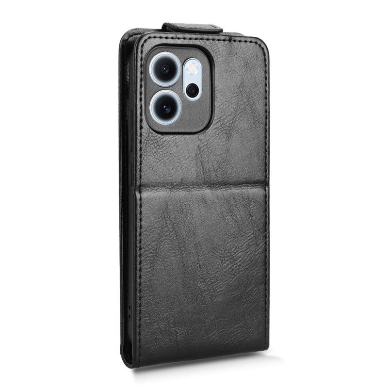 Skórzany Futerał Oppo Reno 14f 5g Etui Na Telefon Pionowe Z Klapką