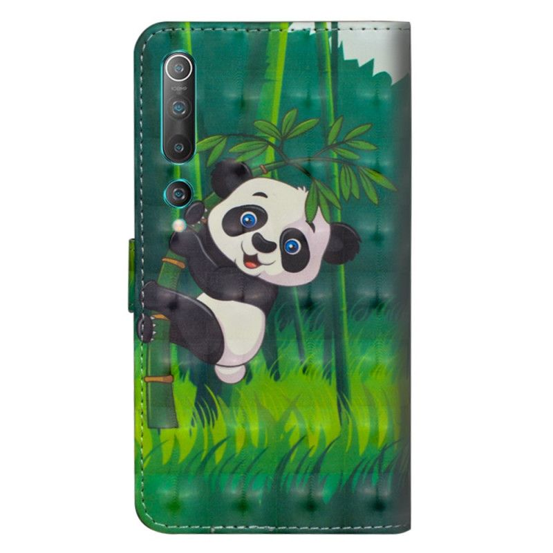 Etui Folio Xiaomi Mi 10 / 10 Pro Panda I Bambus