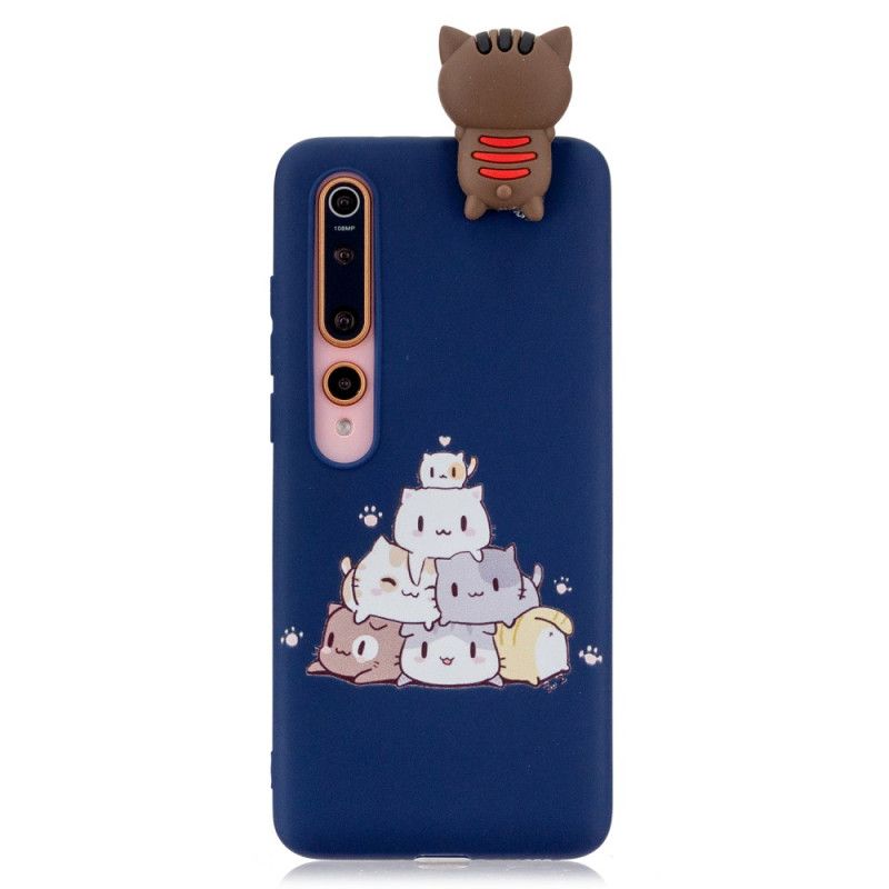 Etui Xiaomi Mi 10 / 10 Pro Stos Kotów 3D