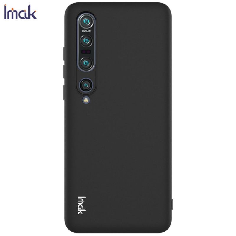 Etui Xiaomi Mi 10 / 10 Pro Zielony Czarny Mata Silikonowa Serii Pro Uc-1 Imak