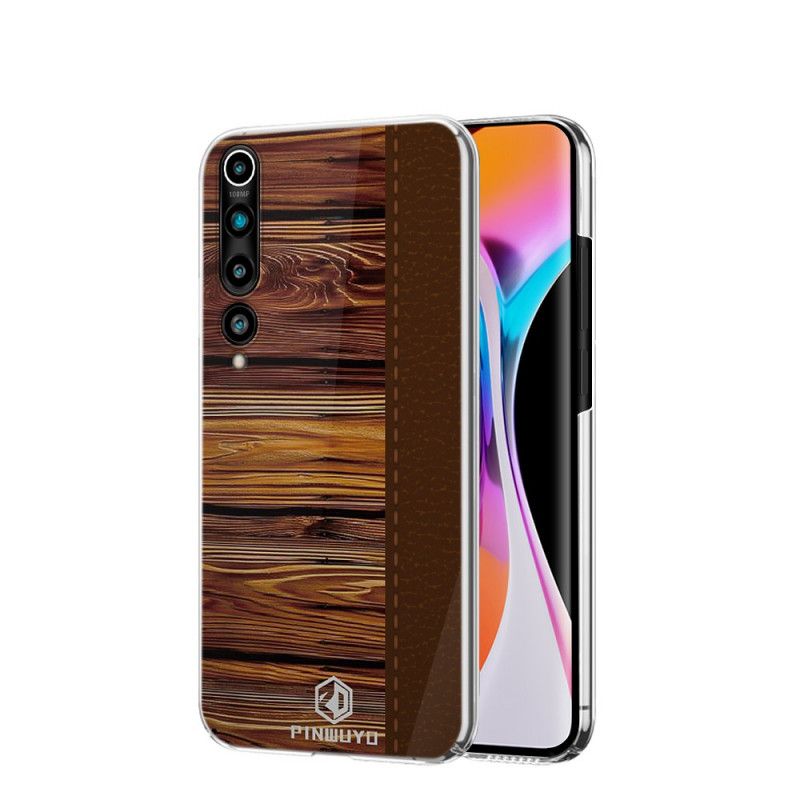 Futerały Xiaomi Mi 10 / 10 Pro Czerwony Czarny Etui na Telefon Sosna Dun Seria Pinwuyo