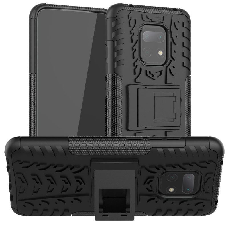 Etui Xiaomi Redmi 10X / 10X Pro Biały Czarny Ultra Odporna Premium