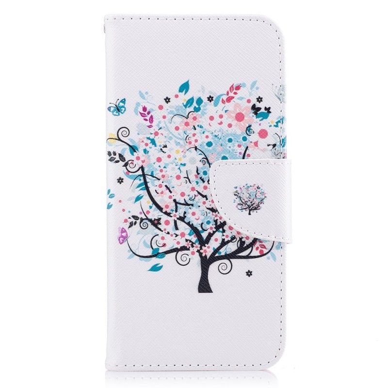Etui Folio Samsung Galaxy J3 2017 Kwitnące Drzewo