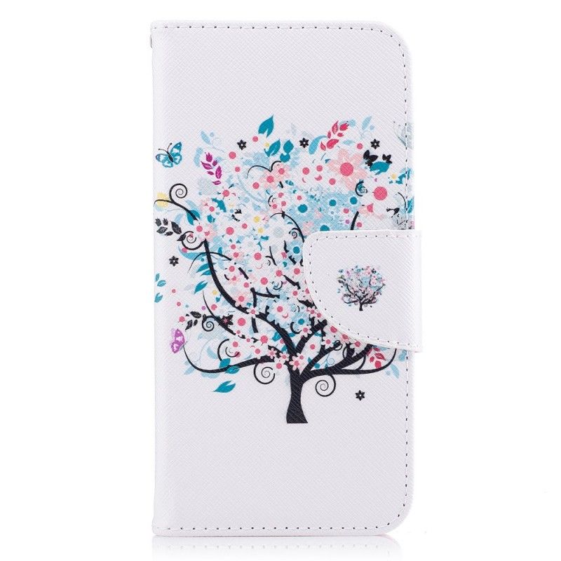 Etui Folio Samsung Galaxy J3 2017 Kwitnące Drzewo