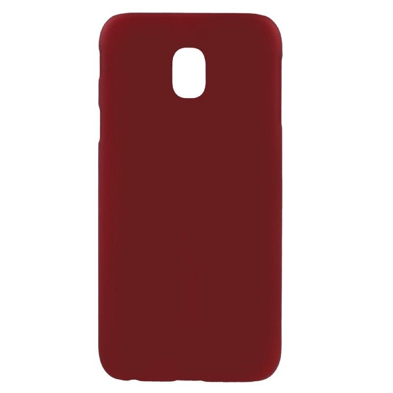 Etui Samsung Galaxy J3 2017 Granatowy Czarny Klasyczny Sztywny