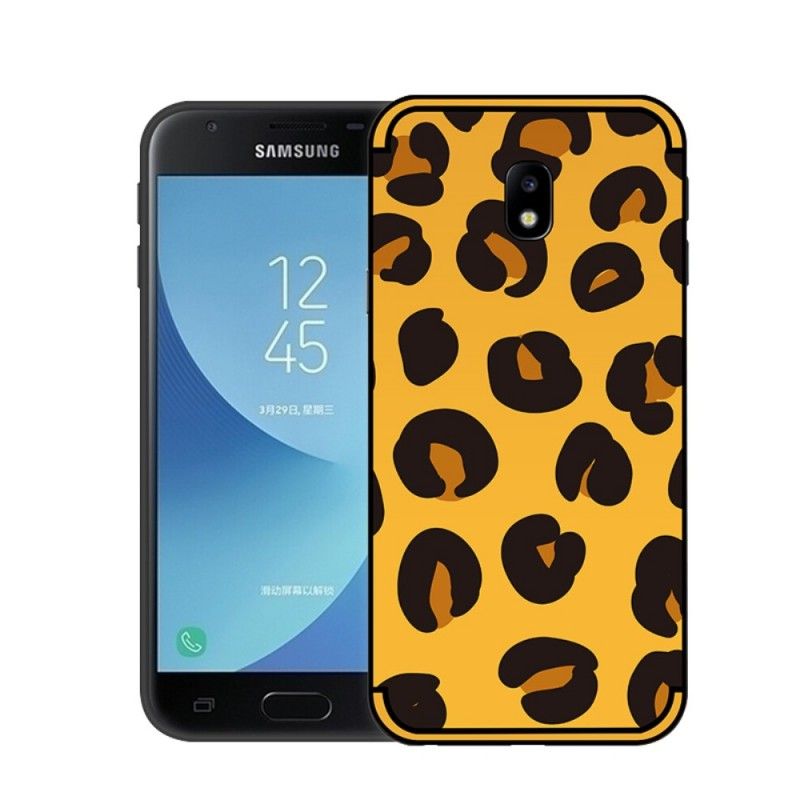 Futerały Samsung Galaxy J3 2017 Etui na Telefon Nxe Plam Lampartów