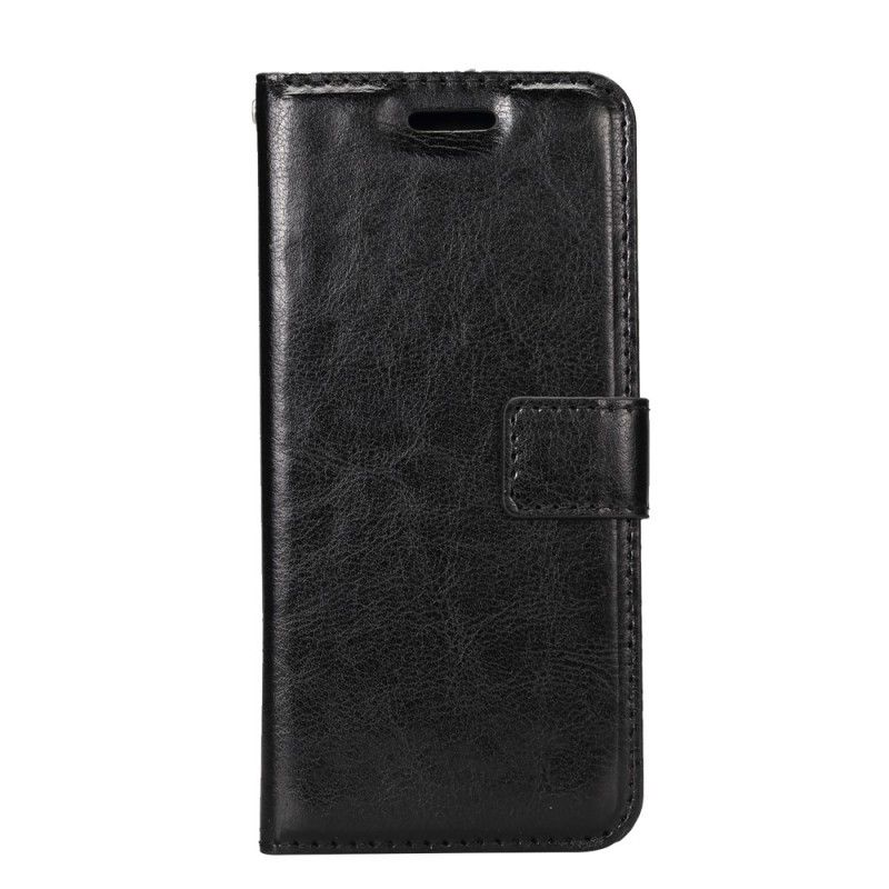 Etui Folio Samsung Galaxy S8 Plus Czarny Efekt Skóry Etui Ochronne