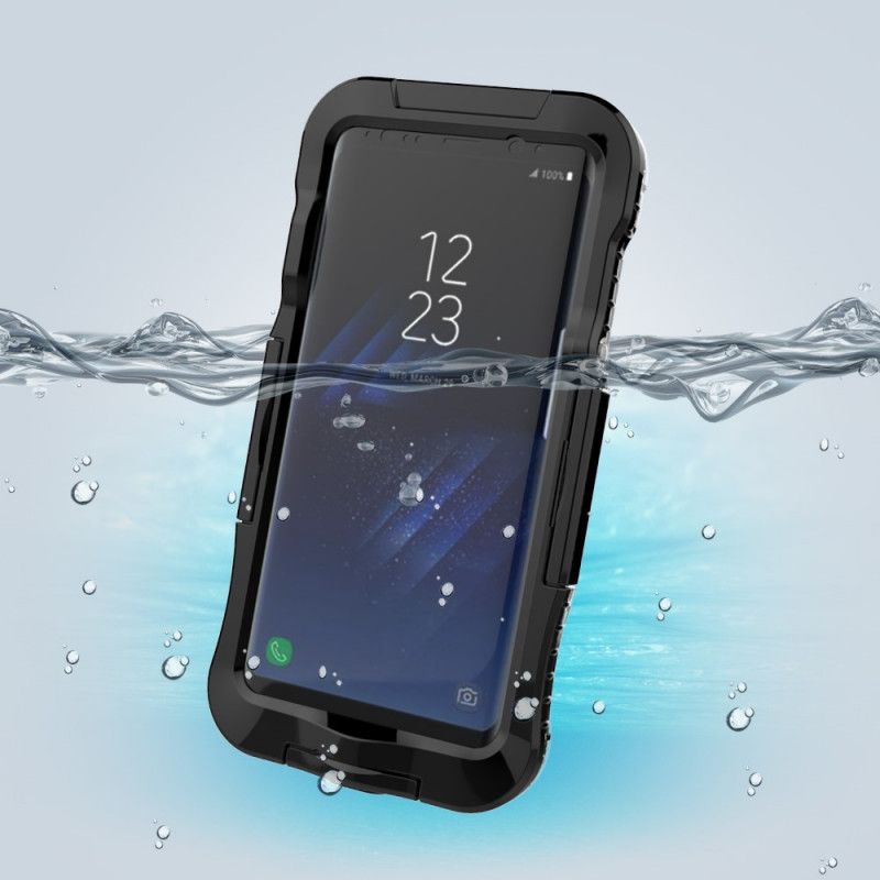 Futerały Samsung Galaxy S8 Plus Biały Czarny Etui na Telefon Wodoodporność 6 M