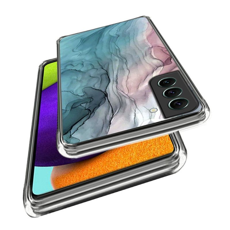 Etui Do Samsung Galaxy S24 5g Kolorowy Abstrakcyjny Marmur