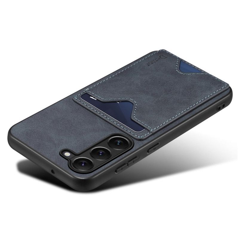 Etui Do Samsung Galaxy S24 5g Z Uchwytem Na Kartę I Wspornikiem Denior