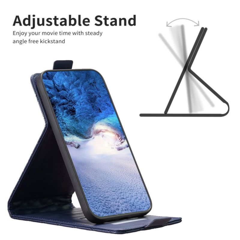 Etui Folio Samsung Galaxy S24 5g Pikowana Pionowa Klapa