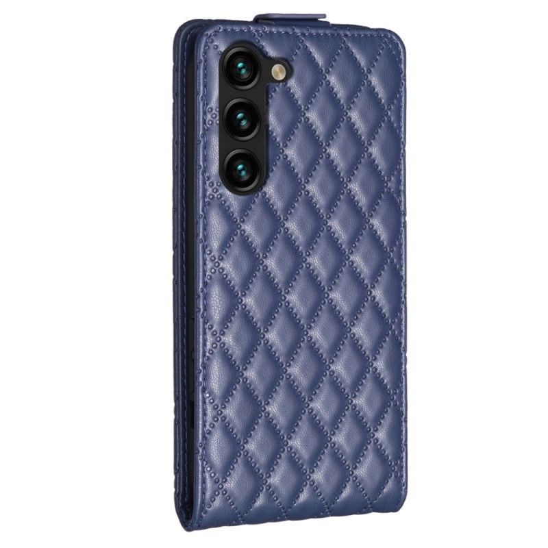 Etui Folio Samsung Galaxy S24 5g Pikowana Pionowa Klapa