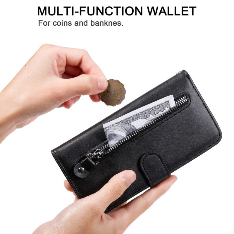Etui Folio Samsung Galaxy S24 5g Przednia Kieszeń Etui Ochronne
