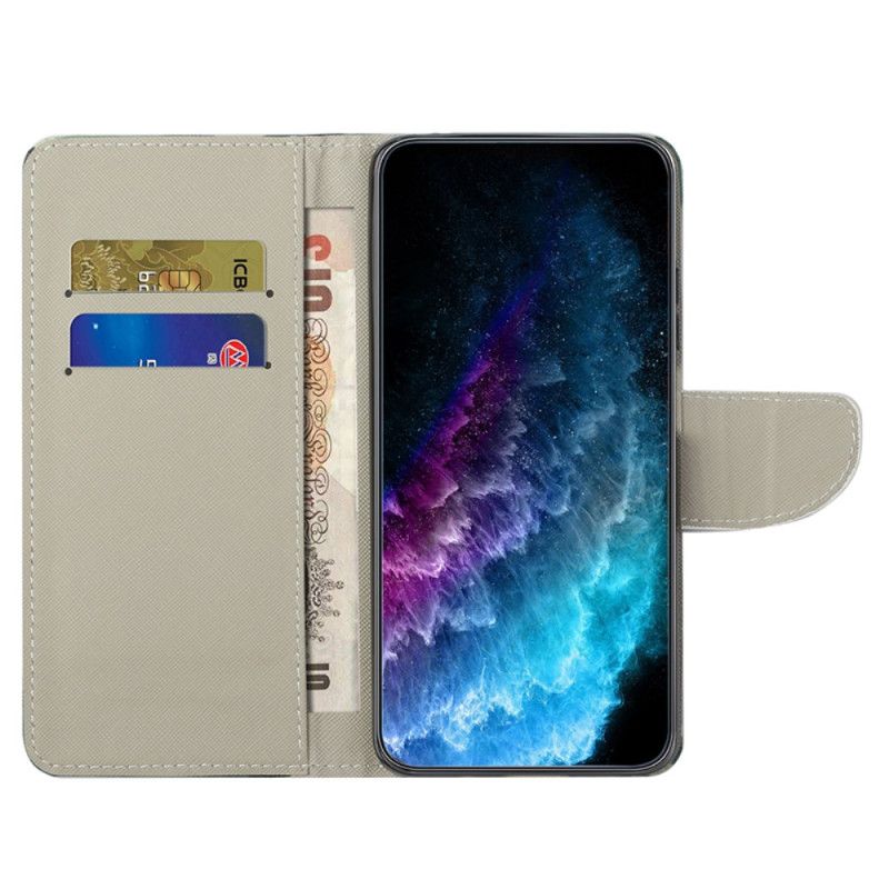 Etui Folio Samsung Galaxy S24 5g Życie W Londynie W Lanière Etui Ochronne