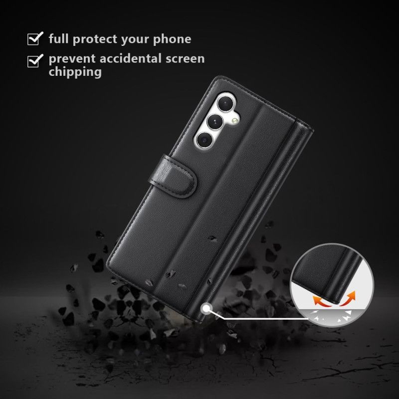 Etui Folio Samsung Galaxy S24 5g Skóra Etui Ochronne