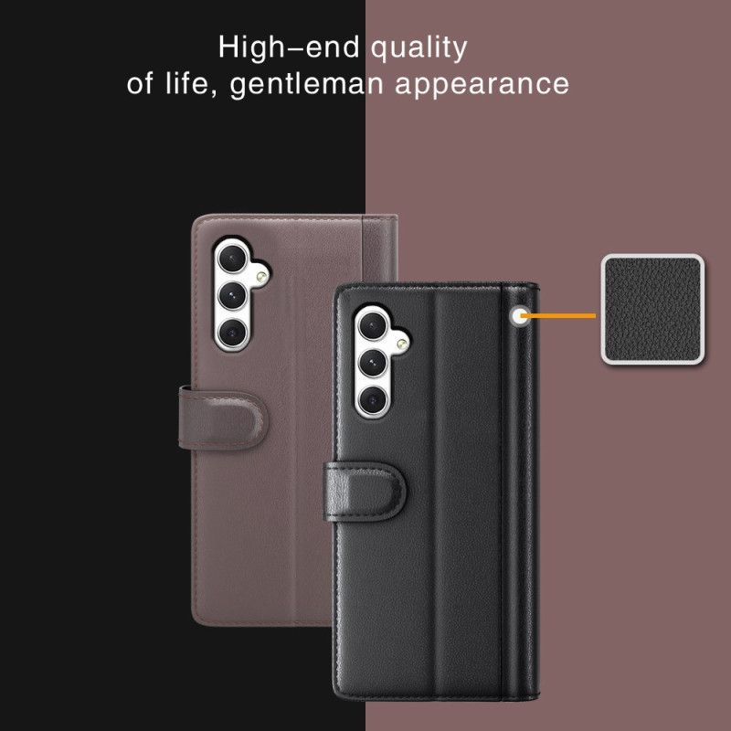 Etui Folio Samsung Galaxy S24 5g Skóra Etui Ochronne