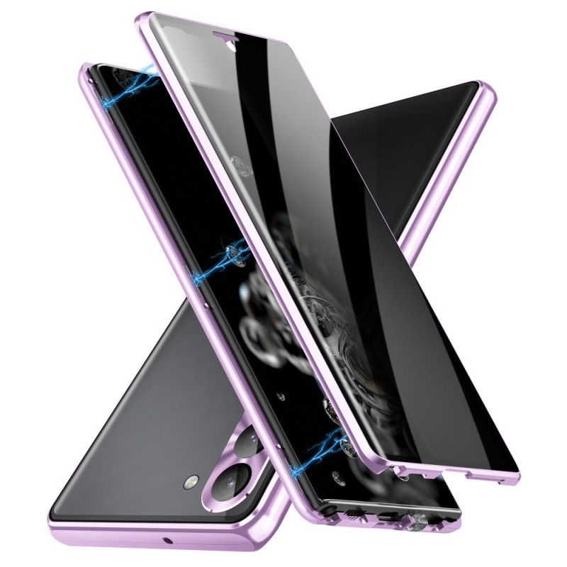 Etui Samsung Galaxy S24 5g Anti-spying Z Metalową Ramą