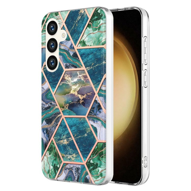 Etui Samsung Galaxy S24 5g Marmur Geometryczny