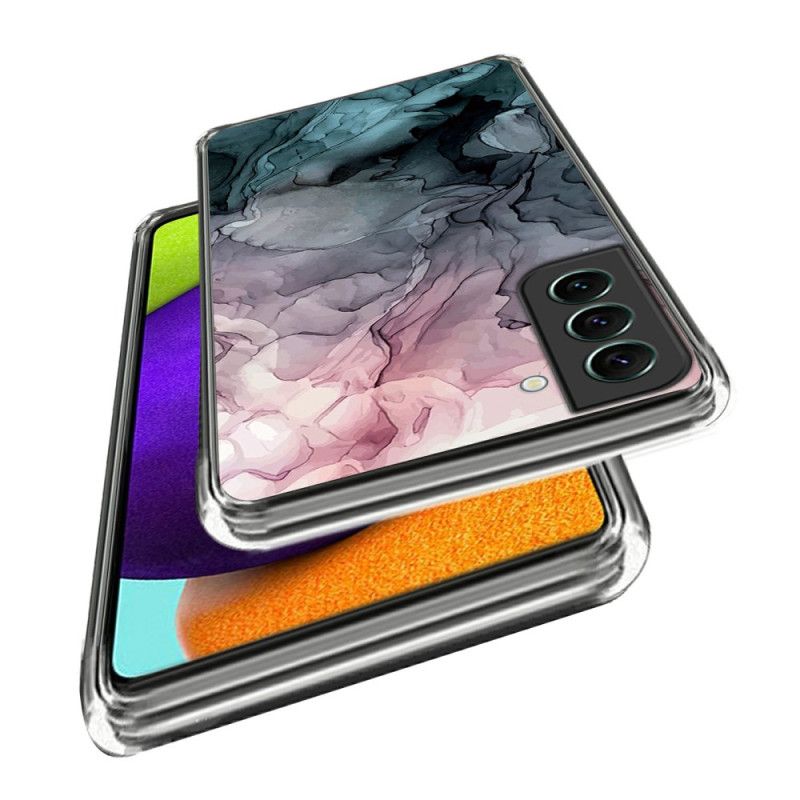 Etui Samsung Galaxy S24 5g Marmurowa Abstrakcyjna Chmura Etui Ochronne