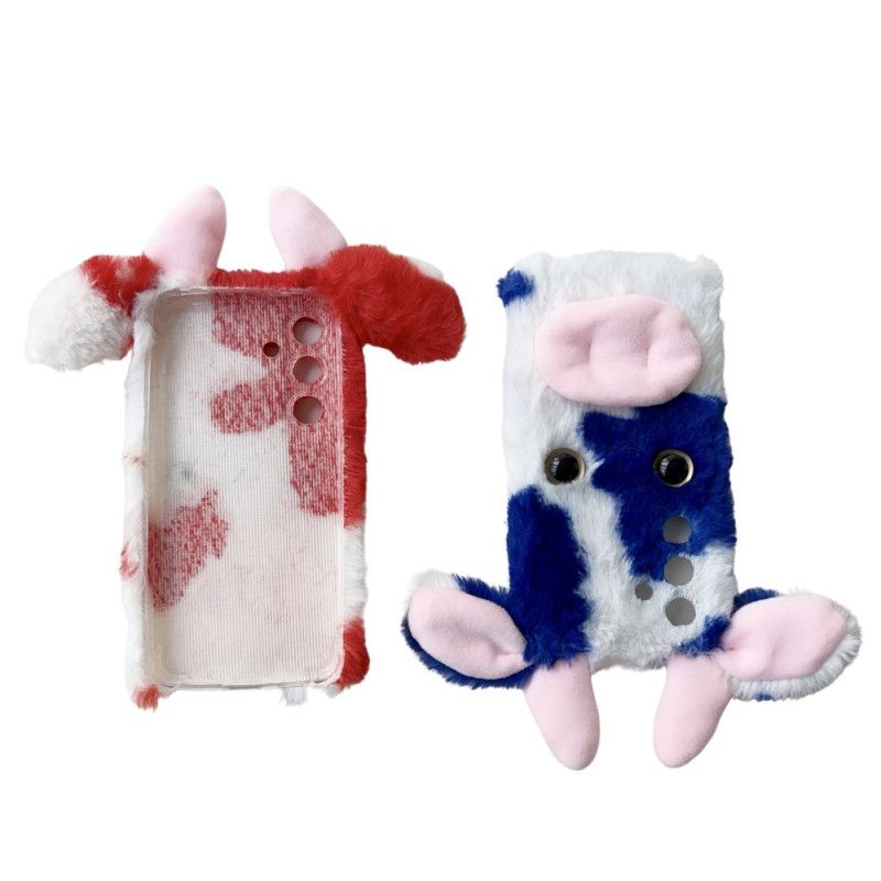 Etui Samsung Galaxy S24 5g Pluszowa Krowa Etui Ochronne