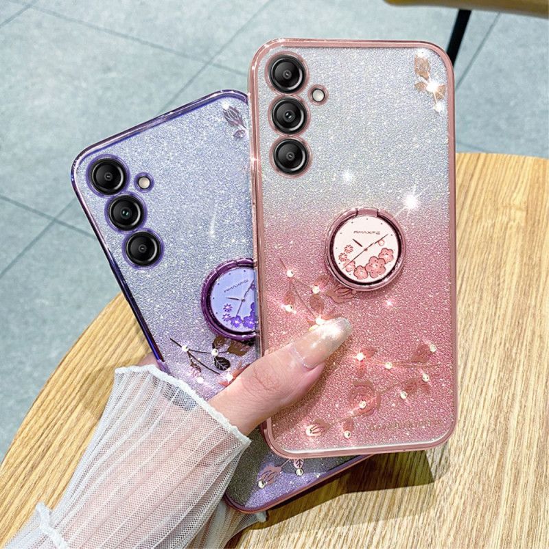 Etui Samsung Galaxy S24 5g Z Pierścieniem Podporowym Kadem Etui Ochronne